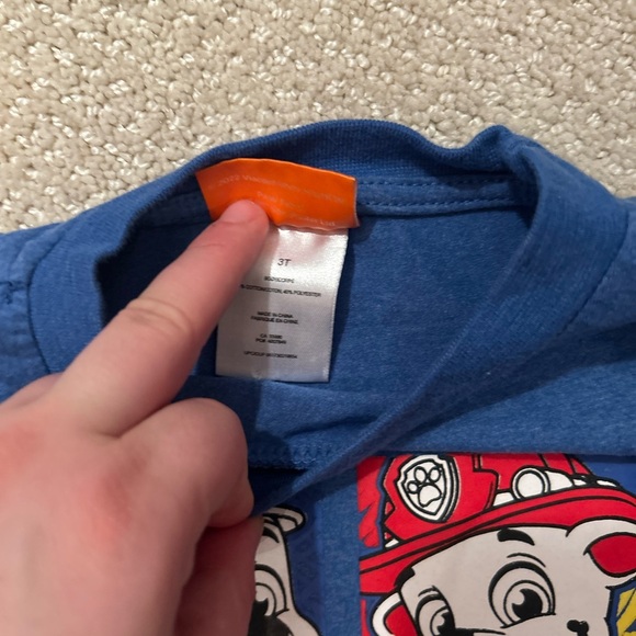 Toddler Paw Patrol long sleeve tshirt - Picture 3 of 3